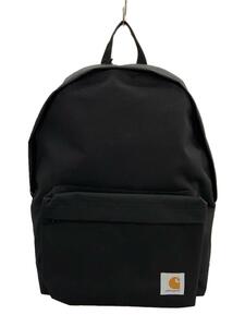 Carhartt◆Jack BACKPACK/タグ付き/リュック/ポリエステル/BLK/無地/I031581