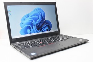 ノートパソコン Windows11 中古 Lenovo ThinkPad L590 15.6インチ 第8世代 Core i5 SSD256GB メモリ8GB カメラ 10キー 大画面