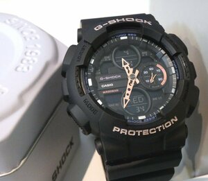 【新品未使用・正規品】G-SHOCK Gショック 小ぶりな小さめサイズ♪ GMA-S140-1AER CASHIO ブラック×ピンク メンズにも レディース 腕時計