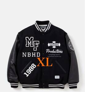 【XL】NEIGHBORHOOD MAJOR FORCE STADIUM JACKET ネイバーフッド メジャーホース スタジャン