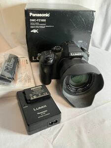 【#kk】【通電○】Panasonic LUMIX DMC-FZ1000 25...400 パナソニック ルミックス デジタルカメラ ブラック 