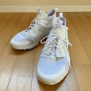 ナイキ エア ハラチ ラン ウルトラ ホワイトNIKE AIR HUARACHE RUN ULTRA 29.0cm