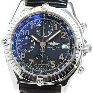 ブライトリング BREITLING A13050.1 クロノマット ブラックバード クロノグラフ 自動巻き メンズ 良品 _816892