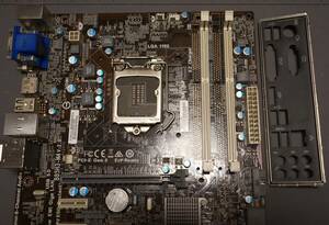 【動作確認済】ECS B85H3-M4 V2.0 LGA1150 IOパネル付属