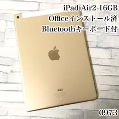 iPad Air2 16GB  wifi+セルラーモデル 管理番号：0973