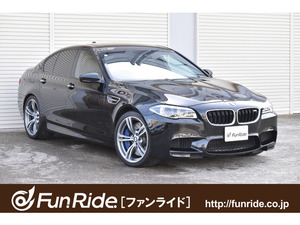 【諸費用コミ】:2014年 BMW F10 M5 4.4 後期型・黒革シート・SR・純正ナビ・TV(走行中OK)・Bluetooth・禁煙車