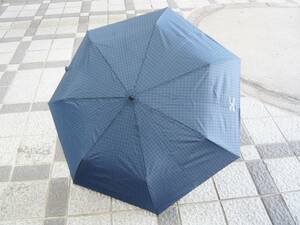 ミズノ 《MIZUNO》　折りたたみ傘（紺系）