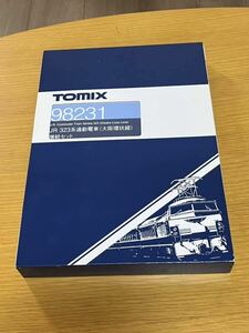 TOMIX 98230&98231 JR西日本323系通勤電車(大阪環状線)基本&増結8両フルセット　TNカプラー交換行き先シール貼り付け品