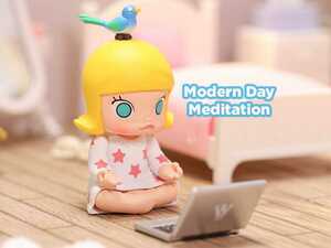 POP MART MOLLY のんびりな1日 シリーズ A Boring Day with MOLLY Modern Day Meditation モリー POPMART ポップマート 内袋未開封