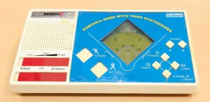 送料520円 LSIゲーム ベースボールV 学研 ゲームウォッチ LCD 携帯ゲーム Gakken BASEBALL V レトロ 野球 現状品