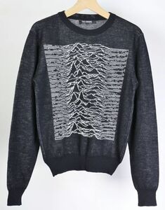 03AW RAF SIMONS ラフシモンズ JOY DIVISION UNKNOWN PLEASURES ニット 46 b2723