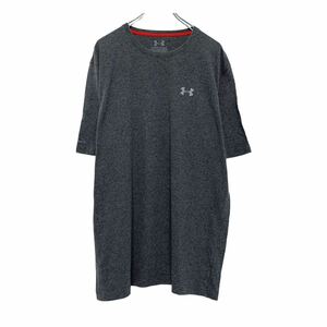 UNDER ARMOUR 半袖 プリント Tシャツ XL グレー アンダーアーマー スポーツ 古着卸 アメリカ仕入 a506-6847