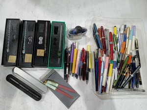 万年筆 ボールペン 大量 まとめ売り 筆記用具 文房具 筆記具 PILOT PARKER CROSS PLATINUM 等 筆記未確認