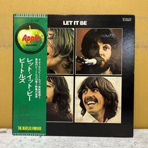 LP 帯付き ビートルズ The Beatles レット・イット・ビー Let It Be / AP-80189