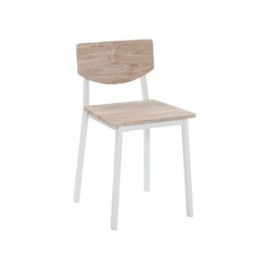 【2脚セット】ダイニングチェア 椅子 食卓椅子 ダイニング チェアー シンプル モダン Natural + Wood + Stainless Steel