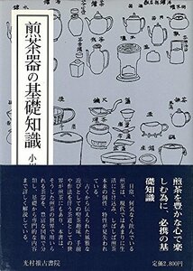 【中古】 煎茶器の基礎知識