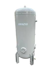 001 バンザイ BANZAI エアコンプレッサー用空気タンク BSAT ー400(容量400L) DATE 2023-11 .