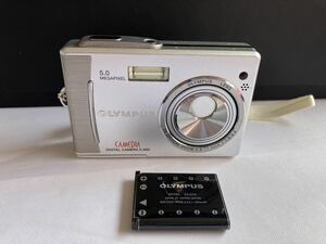 1円〜 OLYMPUS オリンパス CAMEDIA X-600 3X シルバー コンパクトカメラ デジタルカメラ 5.8-17.4mm 1:2.8-4.8 デジカメ
