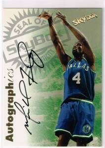 1997-98 NBA SKYBOX Autographics Michael Finley Auto Autograph スカイボックス マイケル・フィンリー 直筆サイン 97-98