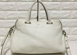 no11159 kate spade new york ケイトスペード 本革 レザー 2way ショルダー トート バッグ