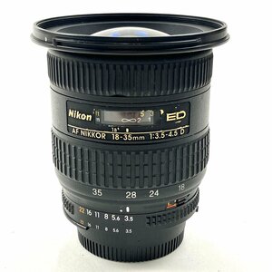 ニコン Nikon AF NIKKOR 18-35mm F3.5-4.5D ED 一眼カメラ用（オートフォーカス） 【中古】