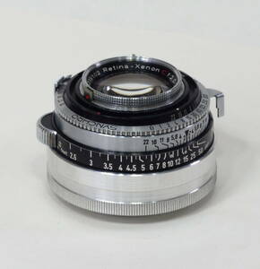 Kodak Retina-Xenon C 50mm f/2.0 L39マウント改造
