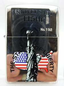 未使用品？Zippo ANNIVERSARY 115th THE STATUE OF LIBERTY 自由の女神 限定品 2000 現状で 1