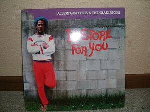 ALBERT GRIFFITHS & THE GLADIATORS/IN STORE FOR YOU/LP