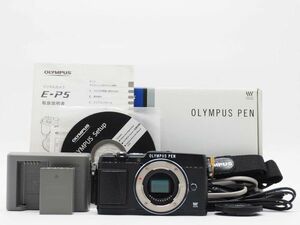 オリンパス Olympus PEN E-P5 Digital Camera Body Black 元箱 [美品] #Z1314A