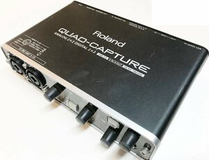 【1円】Roland ローランド QUAD-CAPTURE オーディオインターフェース