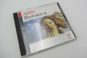 ●RS●Adobe illustrator 10 AI 10 アドビ イラストレーター10 10.0.3　中古ソフト for Macintosh Mac ソフト キー付き