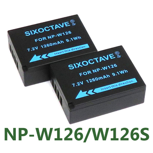NP-W126S NP-W126 FUJIFILM 互換バッテリー 2個　純正充電器で充電可能 HS35EXR X-A3 X-E3 X-M1 X-Pro3 X-T3 X100F X-H1