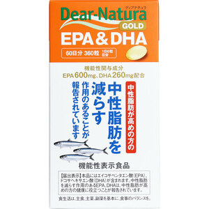 まとめ得 ※ディアナチュラゴールド EPA&DHA 60日分 360粒入 x [4個] /k