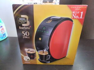 ■未使用品■ネスカフェ バリスタ Fifty SPM9639-R Barista 50 NESCAFE ゴールドブレンド コーヒーメーカー レッド■