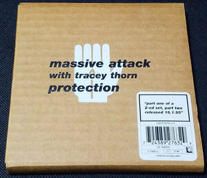 Massive Attack With Tracey Thorn - Protection UK盤 CD1&CD2 Wild Bunch/Circa - WBRX 6 + WBRDX 6 マッシブ・アタック 1995年