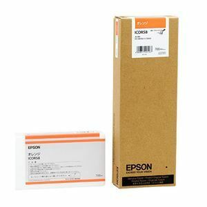 【新品】(まとめ) エプソン EPSON PX-P／K3インクカートリッジ オレンジ 700ml ICOR58 1個 【×10セット】