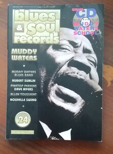 blues & soul records 1998 no.24 マディウォーターズブルースバンド特集 CD付き 中古本