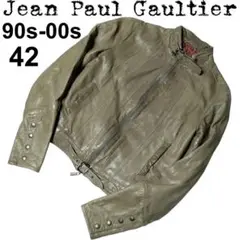 希少★Jean Paul GAULTIER★Y2K★ボンテージ レザージャケット