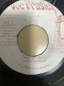 Tinga stewart / tinga medley レゲエ　レコード　125