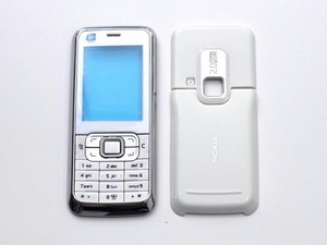 Nokia NM705i カスタムジャケット ケース 外装 ホワイト