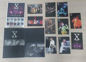 X JAPAN/エックスジャパン　フレーム切手/ポストカード　20th Anniversary