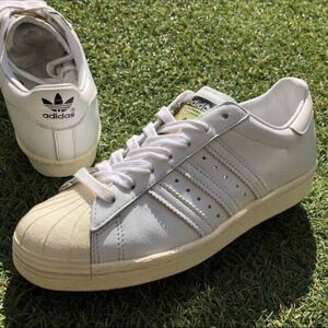 美品23adidas SS80s VIN DLXアディダススーパースターC438