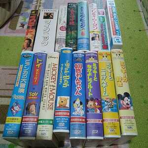 ディズニー VHS もののけ姫 ラピュタ　ミッキー　ビデオテープ 