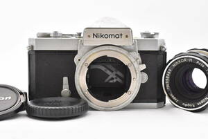 Nikon ニコン Nikomat FTN ボディ 非Ai Nikkor-H Auto f2 50mm レンズ (t6288)