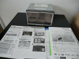 パナソニック CN-MW200D DVD・フルセグ対応 SDナビ 動作してましたが訳有り Panasonic 説明書・地図カード付き