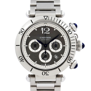 カルティエ（CARTIER）パシャ 41 クロノグラフ WSPA0027 41mm ステンレススティール 腕時計 メンズ