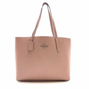 COACH コーチ F31535 アベニュー ダブル フェイス トートバッグ ショルダーバッグ 肩掛け ピンク レザー レディース かばん 管理RY24000660