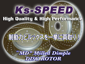 Ks-SPEED ROTOR【Front/MD4849】■BMW■F07■Gran Turismo■550i/550i xDrive■SN44/SP44■2009/11～■Front374x36mm■