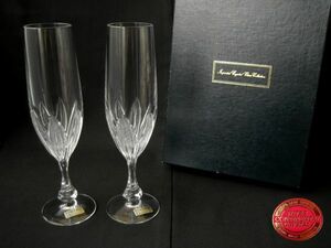 INTER CONTINENTAL CRYSTAL 高級 シャンパングラス セット EUROPE HAND MADE インターコンチネンタルクリスタル BOSPORUS CRYSTAL 未使用品