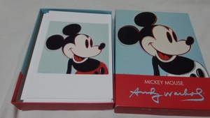 ※海外製※　ミッキーマウス　メッセージカードと封筒10枚セット　　